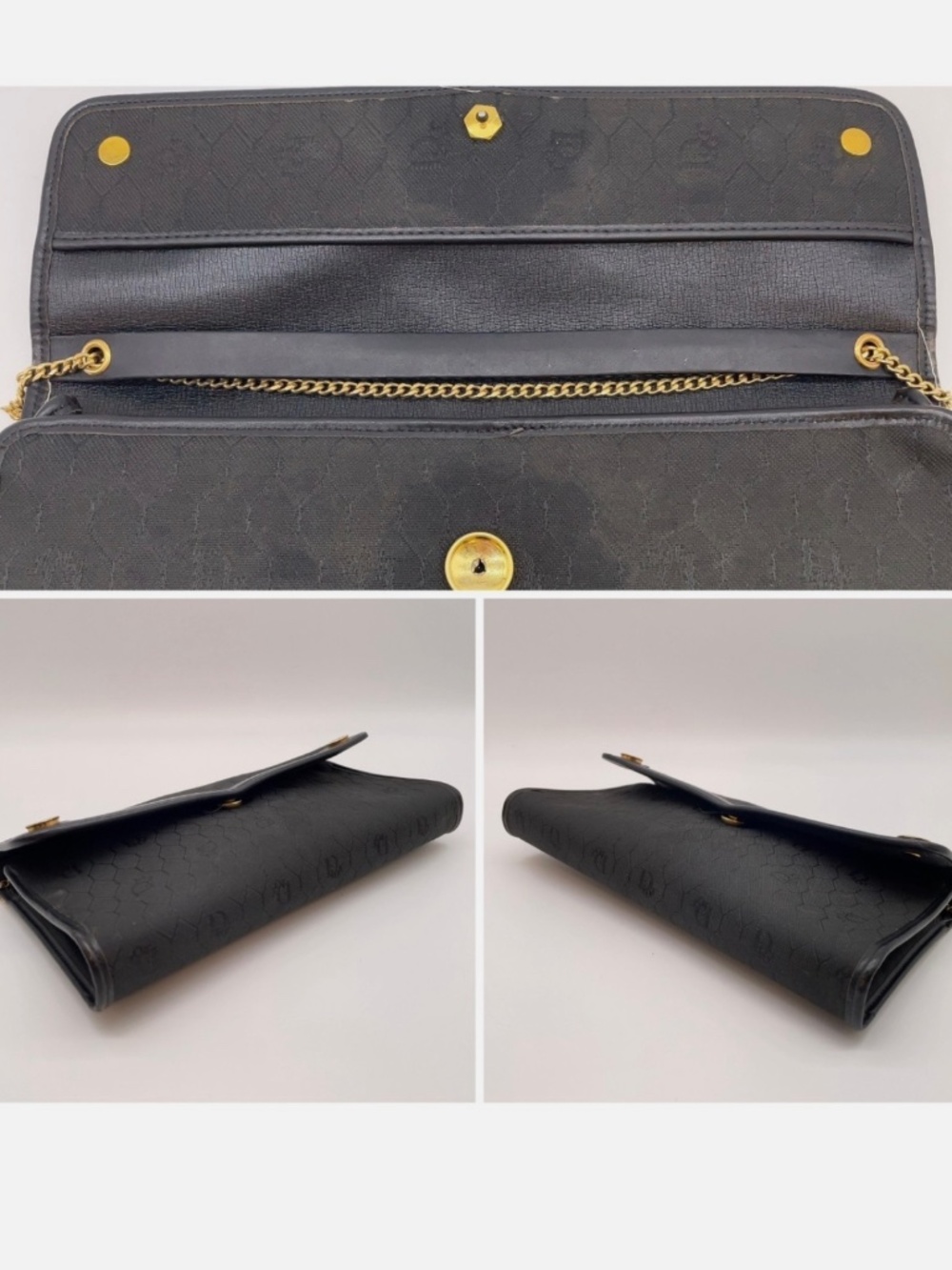 Authentic Christian Dior Vintage Trotter Monogram Chain Crossbody or Shoulder - Picture 5 of 12